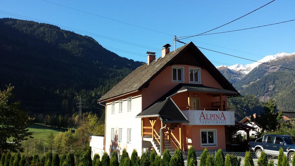Appartementhaus Alpina Flattach Exteriér fotografie