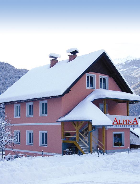 Appartementhaus Alpina Flattach Exteriér fotografie